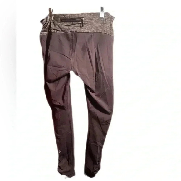 Lululemon Run See Me ride 7/8 heathered coal casual yoga athletic trend tights 8 - Picture 3 of 5